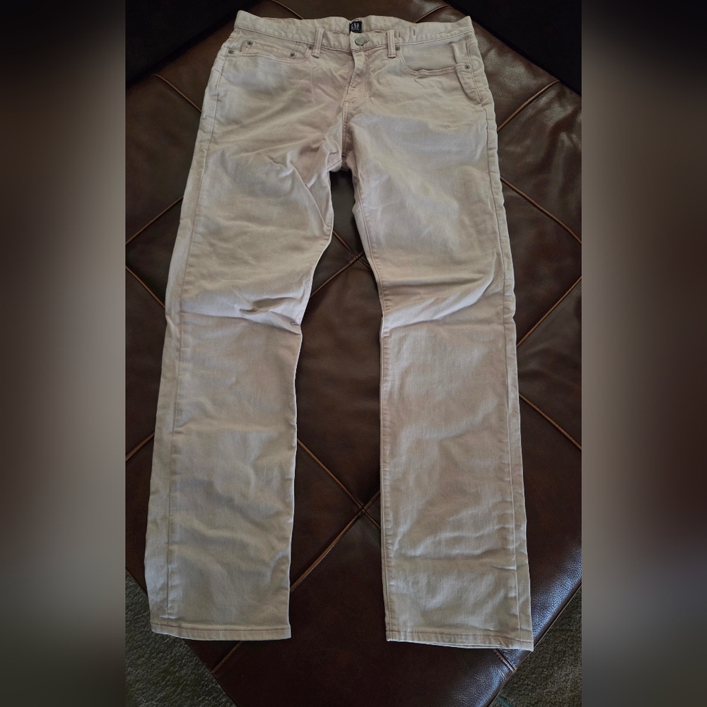 Gap Light Pink Jeans 34x32 Slim